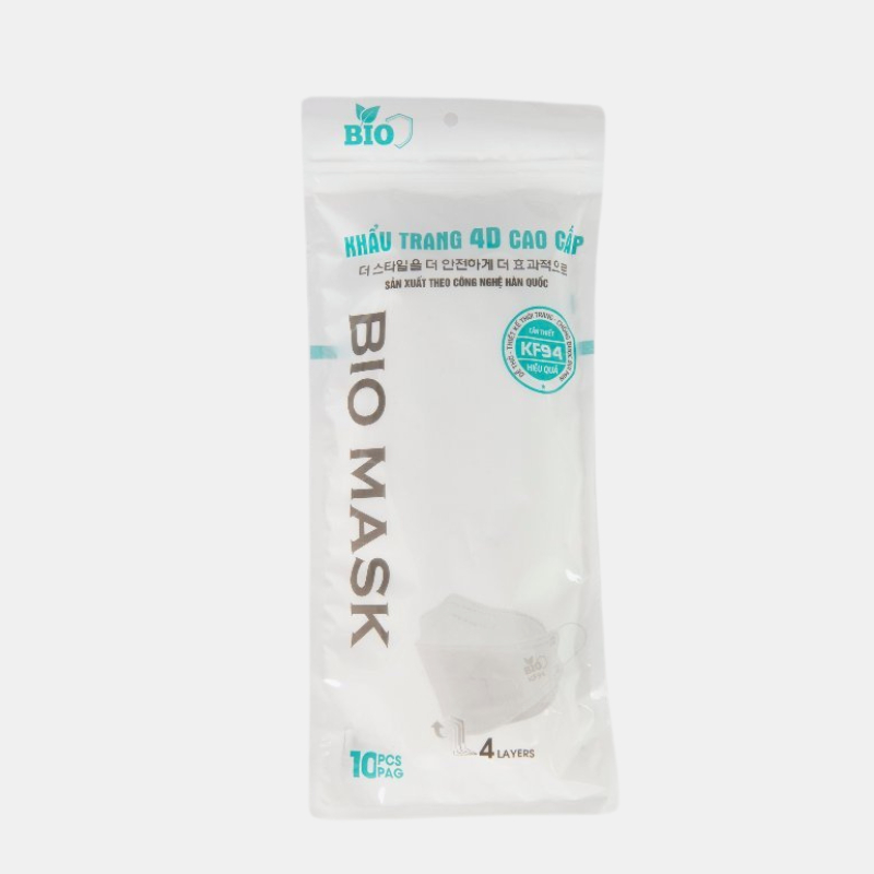 [Choice] Khẩu trang 4D KF94 BIO Mask BIO2 10 chiếc | Shopee Việt Nam