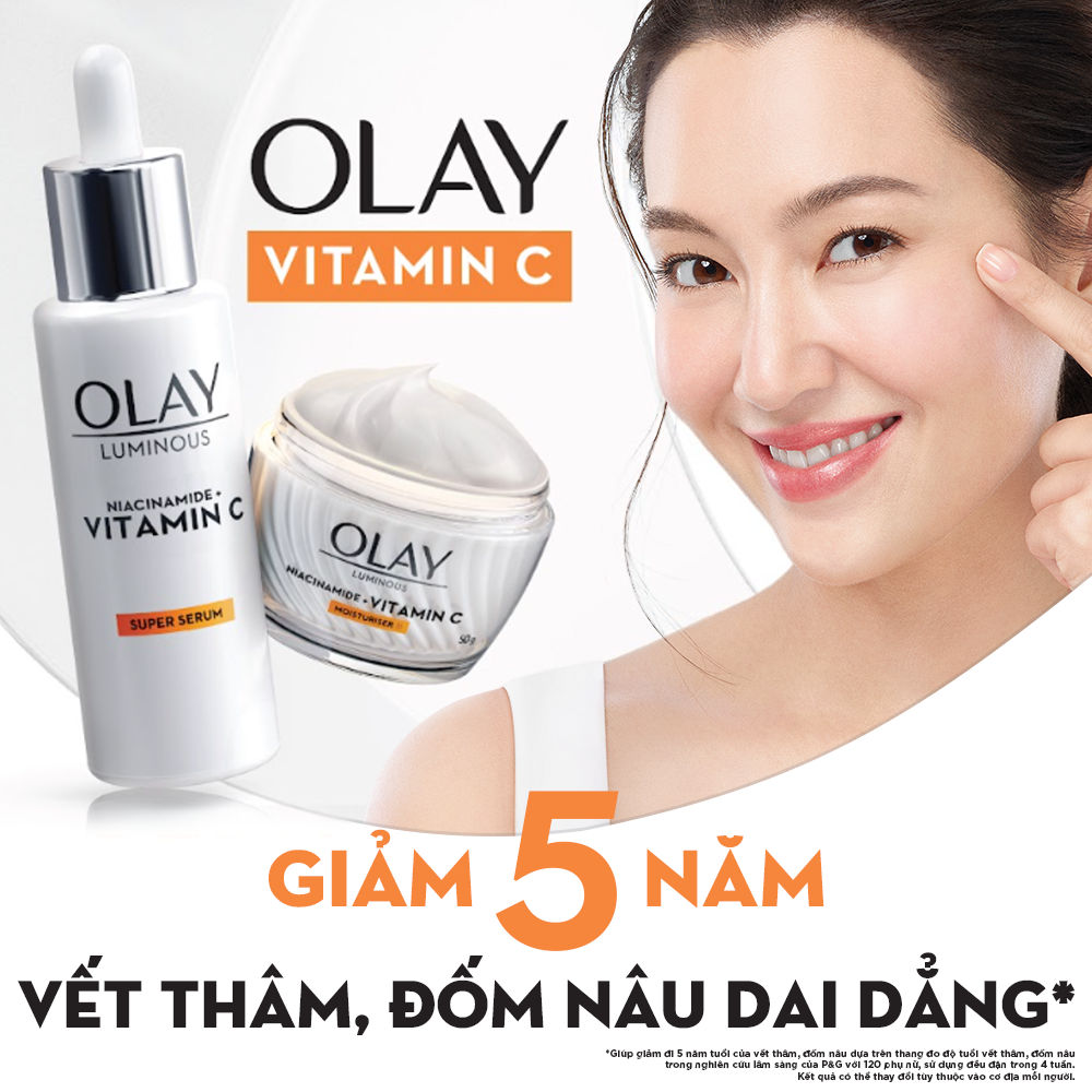 Ảnh Kem Dưỡng Ẩm OLAY LUMINOUS NIACINAMIDE + VITAMIN C 50G Mờ Vết Thâm, Đốm Nâu, Dưỡng Sáng Da 3