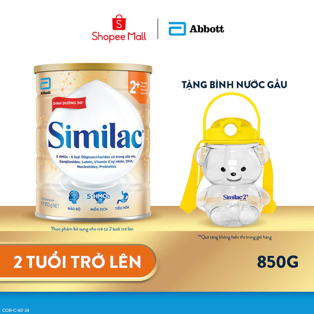 Ảnh Sữa bột Similac 2+ 850g 1