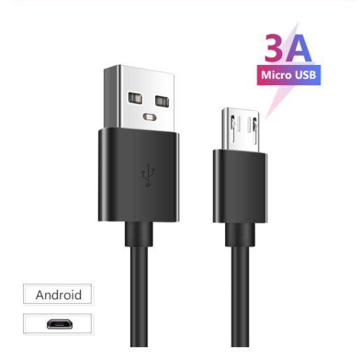 Cáp sạc Android Micro Usb 3A Cáp sạc Usb cho điện thoại di động Oppo ...