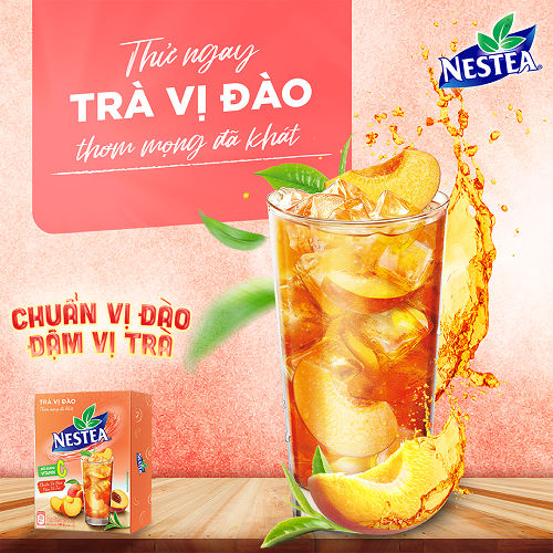 Ảnh Thực phẩm bổ sung Trà Vị Đào NESTEA hộp 12 gói x 12 g 3