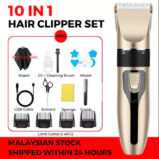 Tông đơ cắt tóc chuyên nghiệp Tông đơ cắt tóc có thể sạc lại Bộ cắt tóc không dây
