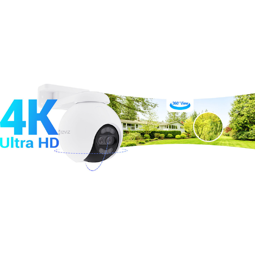 Ảnh Camera EZVIZ Wifi Ngoài Trời H80x 4K 8MP COLORFULL  - Hàng Chính Hãng 2
