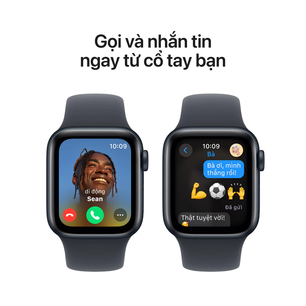 Apple Watch SE 2024 Viền Nhôm Dây Cao Su