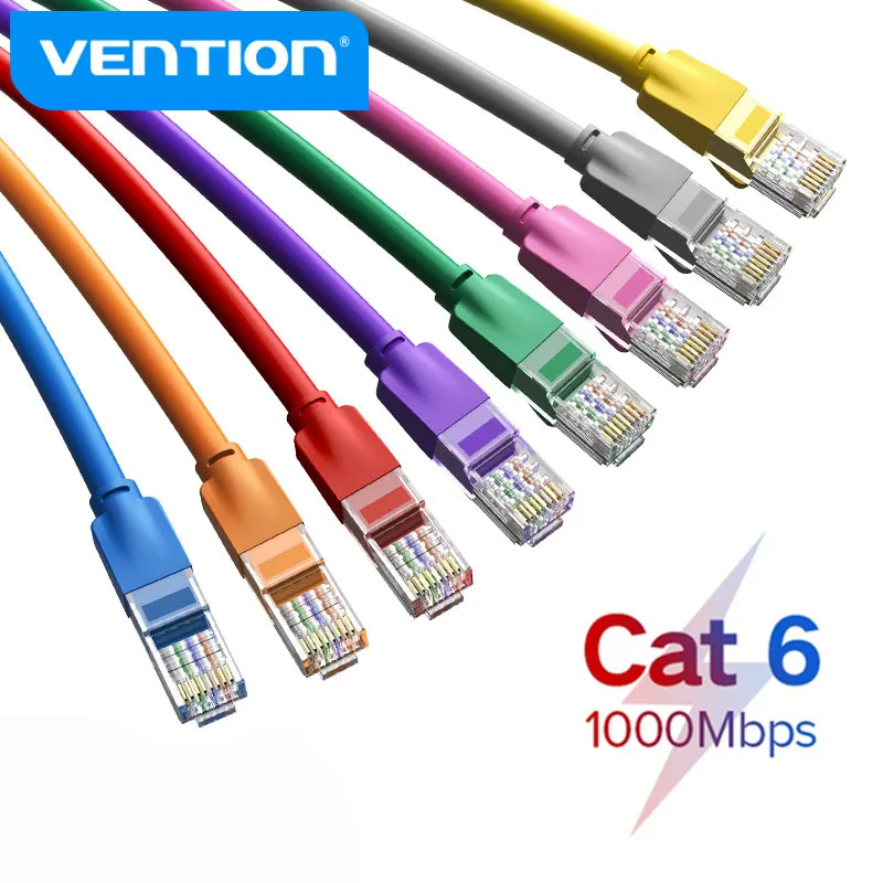 Cáp Ethernet Vention Cat 6 Cáp Mạng 4 Xoắn Cặp Miếng Dán Internet UTP ...