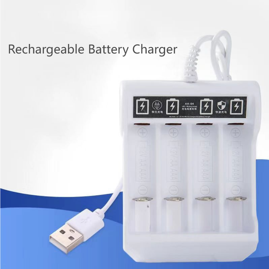 Cổng USB sạc pin AA / AAA 4 khe cắm cho pin Niken-cadmium | Shopee Việt Nam