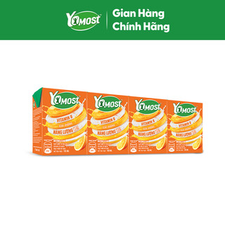 Thùng 48 Hộp Sữa chua uống Yomost vị cam 100ml/hộp