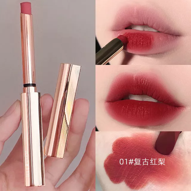 Son môi mờ tự nhiên mới của phụ nữ HLLR - Trang điểm làm đẹp lâu trôi chống nước hình xăm ma thuật