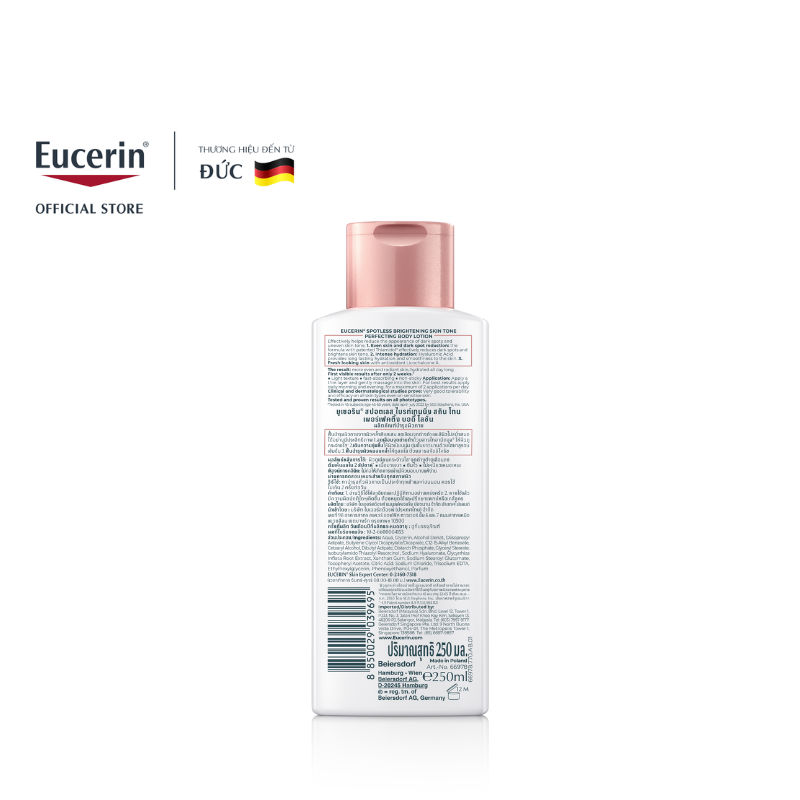 Ảnh Sữa dưỡng thể sáng da Eucerin Spotless Brightening Body Lotion 250ml 4
