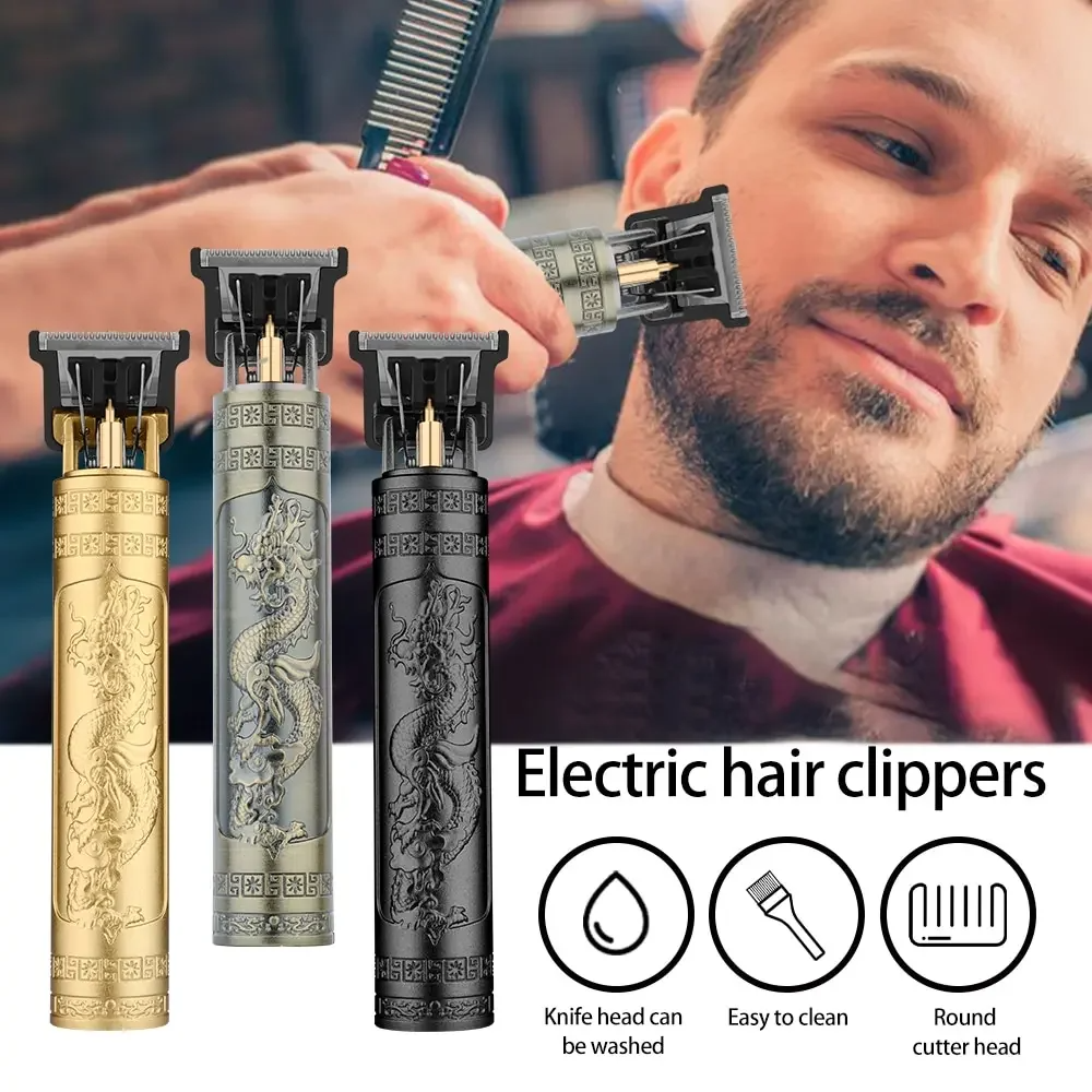 Vintage T9 Điện Cắt Tóc Máy Cắt Tóc Nam Chuyên Nghiệp Máy Cạo Râu Sạc ...