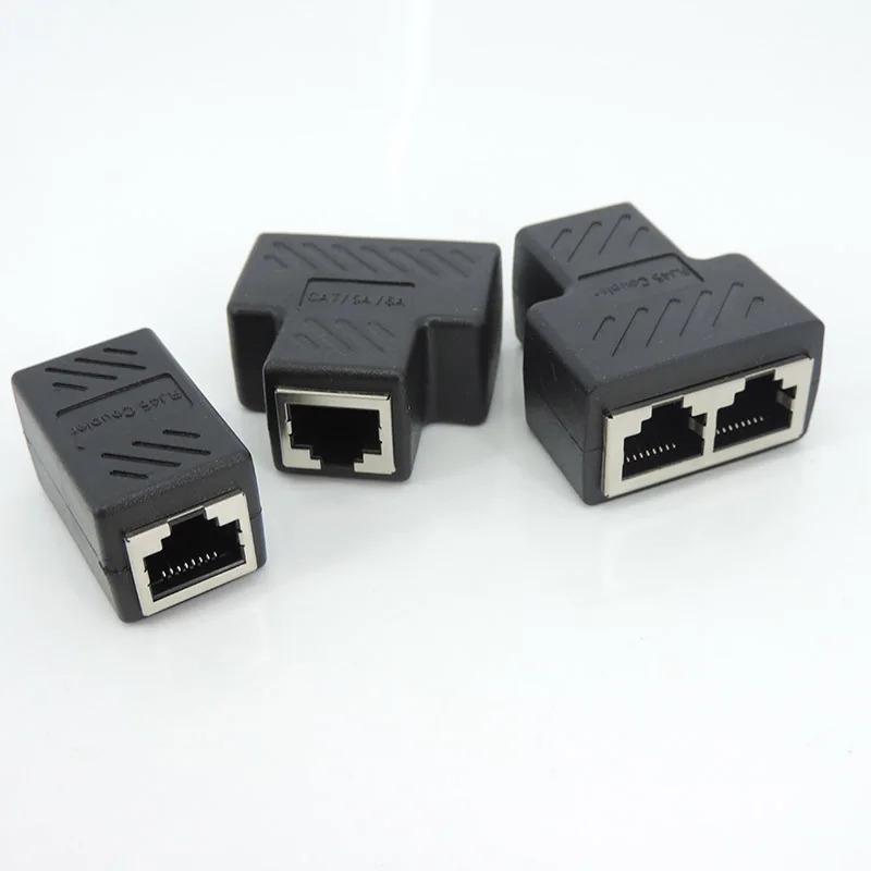 Rj45 sang 2 chiều RJ45 Bộ chia Bộ kết nối Bộ mở rộng mạng Ethernet ...