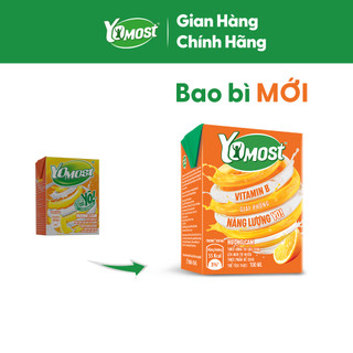 Thùng 48 Hộp Sữa chua uống Yomost vị cam 100ml/hộp