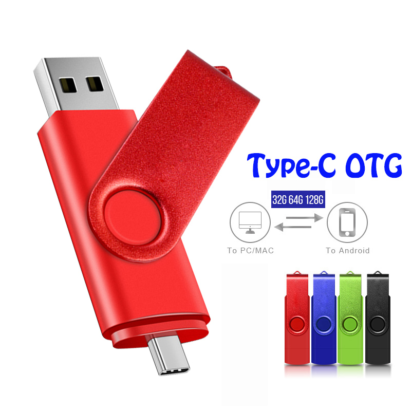 Ổ đĩa flash USB đa chức năng di động loại C 32gb Ổ đĩa bút 64gb 128gb ...
