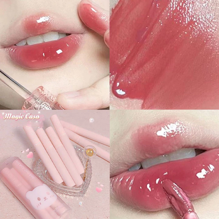 MAGIC CASA Son dưỡng môi bóng kính, son nước, son bóng, son tint trang điểm