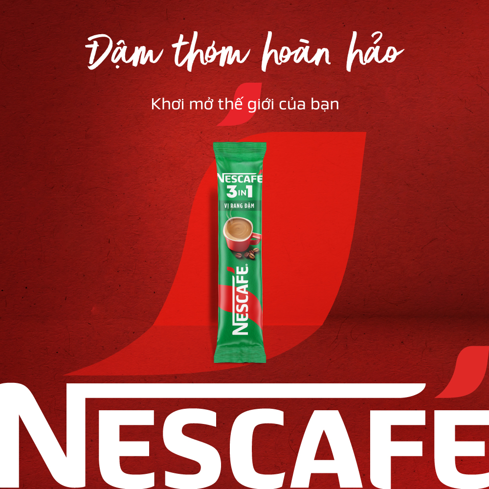 Ảnh Combo 3 Bịch Cà phê Hòa tan NESCAFÉ VỊ RANG ĐẬM 46 gói Đậm Thơm Hoàn Hảo 4
