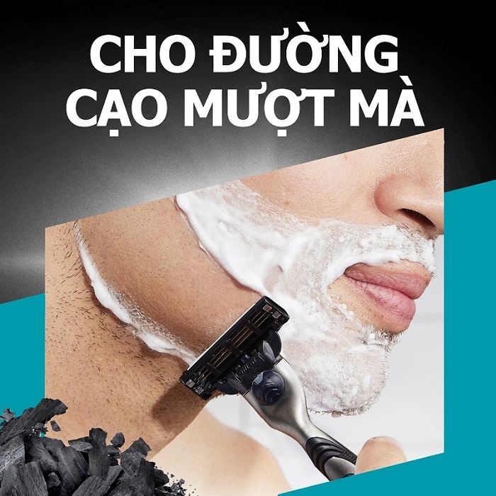 Ảnh Dao Cạo Râu GILLETTE Mach3 Clean Shave /Mach 3+/ Mach3 Turbo - Hộp 1 Cán 2 Lưỡi/1 Lưỡi 4