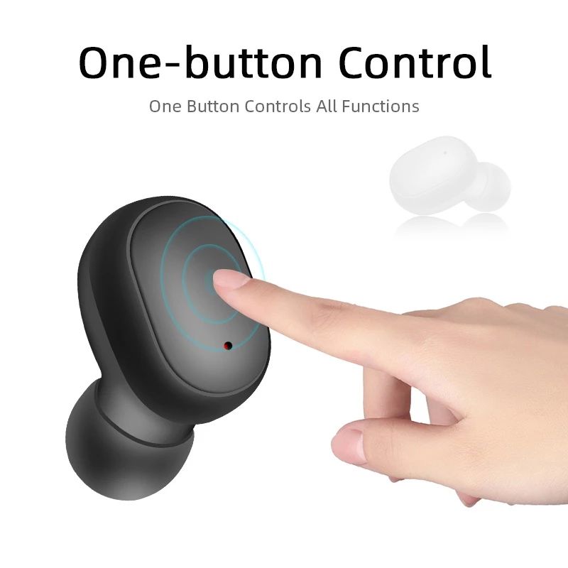 Tai nghe nhét tai A6S Tai nghe Bluetooth không dây TWS Khử tiếng ồn nghe văn phòng chơi game thể thao có micrô | BigBuy360 - bigbuy360.vn