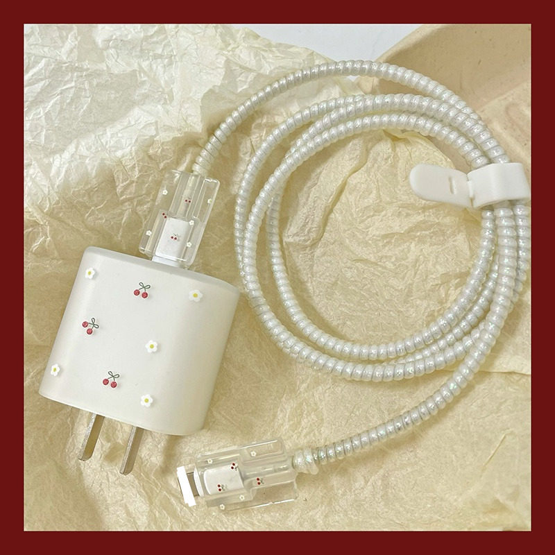 Bộ sạc bảo vệ Vỏ sạc Cáp sạc nhanh Bộ chuyển đổi cho bộ IP 18 / 20w Thích hợp