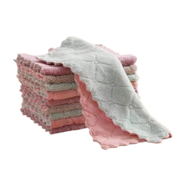 [Top Value] Khăn Lau Bếp Đa Năng LS1-1080-44 2 Mặt Siêu Thấm Chống Dính Dầu Mỡ