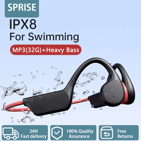 Tai nghe SPRSE X7 Tai nghe Bluetooth không dây điều hòa xương Tai nghe MP3 Tai nghe nhét tai không trong tai HiFi chống nước sâu Cuộc gọi HD ổn định cho tai nghe bơi lội
