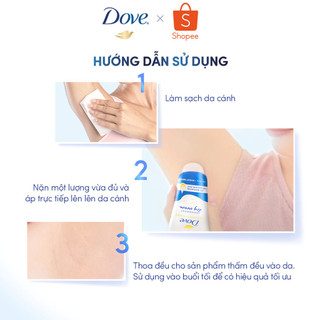 [PC gift] Dove Serum phục hồi ban đêm cho da dưới cánh tay sau tẩy lông, 4X Hyaluronic Acid 40ml