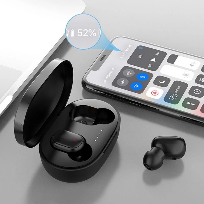 Tai nghe nhét tai A6S Tai nghe Bluetooth không dây TWS Khử tiếng ồn nghe văn phòng chơi game thể thao có micrô | BigBuy360 - bigbuy360.vn