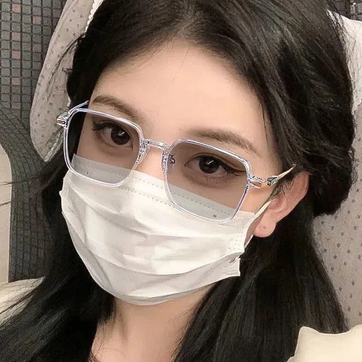 2026 Kính Photochromic Chống ánh sáng xanh Bảo vệ tia cực tím Ống kính chuyển tiếp