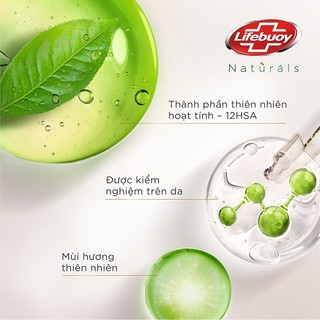 Sữa tắm Lifebuoy Thiên nhiên Detox Và Chăm Sóc Chuyên Sâu 270g Nhỏ Gọn, Tiện Dụng