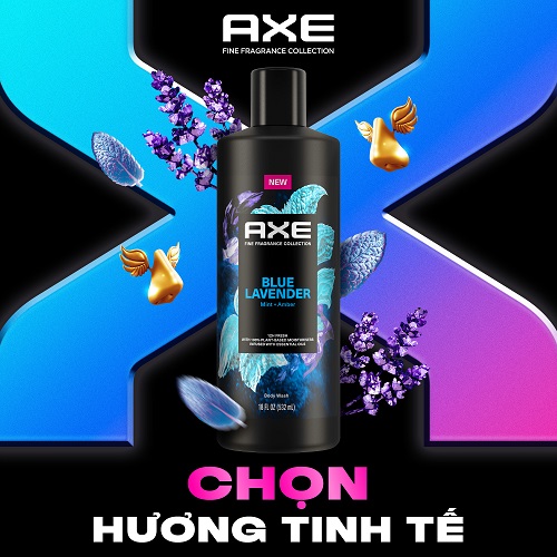 Ảnh Sữa Tắm Nước Hoa Nam Cao Cấp Axe Thơm Tinh Tế 532ml 1