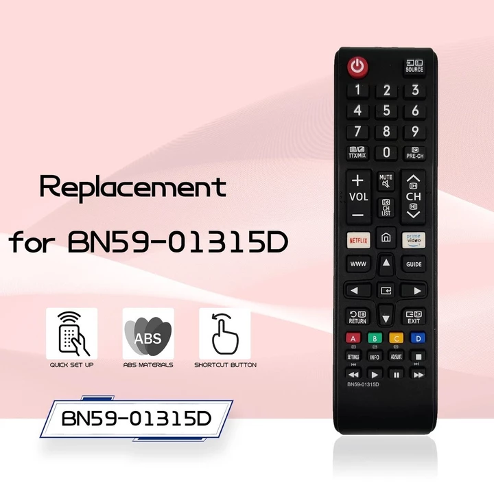 Điều khiển từ xa đa năng cho TV BN5901315Điều khiển LED thông minh D / AA59-00607A IR cho Samsung UA50RU7100XXY