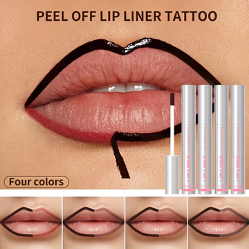 Mặt nạ môi lột nhẹ Tattoo Son môi lâu trôi chống thấm nước, son lì, tạo viền môi