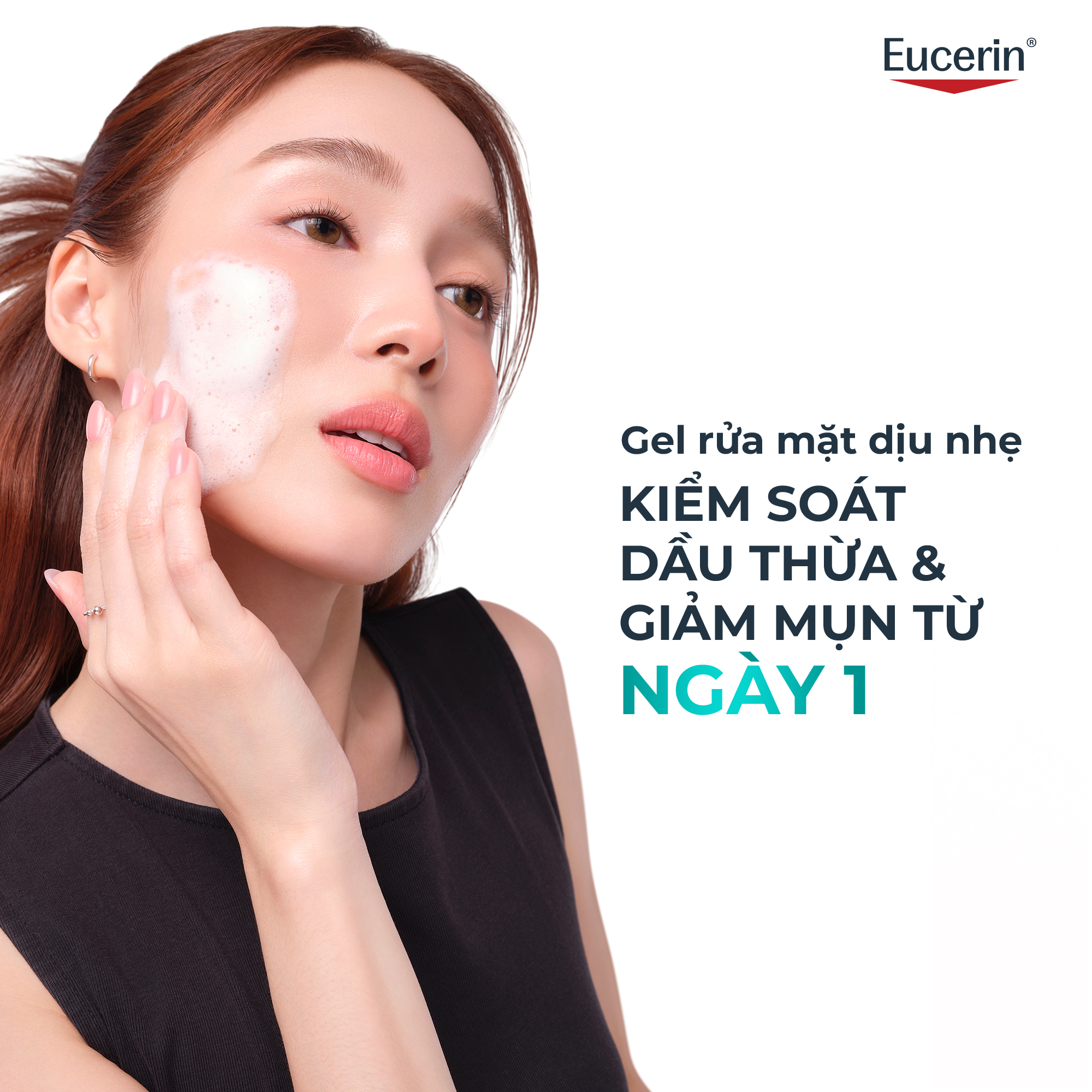 Gel rửa mặt cho da dầu mụn Eucerin® DermoPure Clinical Purifying Cleanser 400ml | Skincare | BigBuy360 - bigbuy360.vn