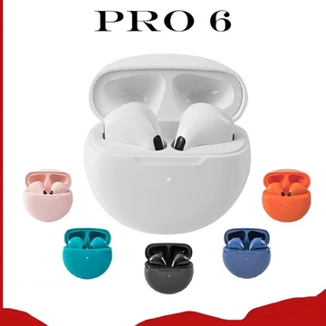 Tai nghe Pro6 Tai nghe nhét tai Bluetooth Tai nghe trong tai Độ bền mạnh Tai nghe cạnh tranh chạy thể thao Mic HiFi Stereo HD Gọi Tai nghe không dây