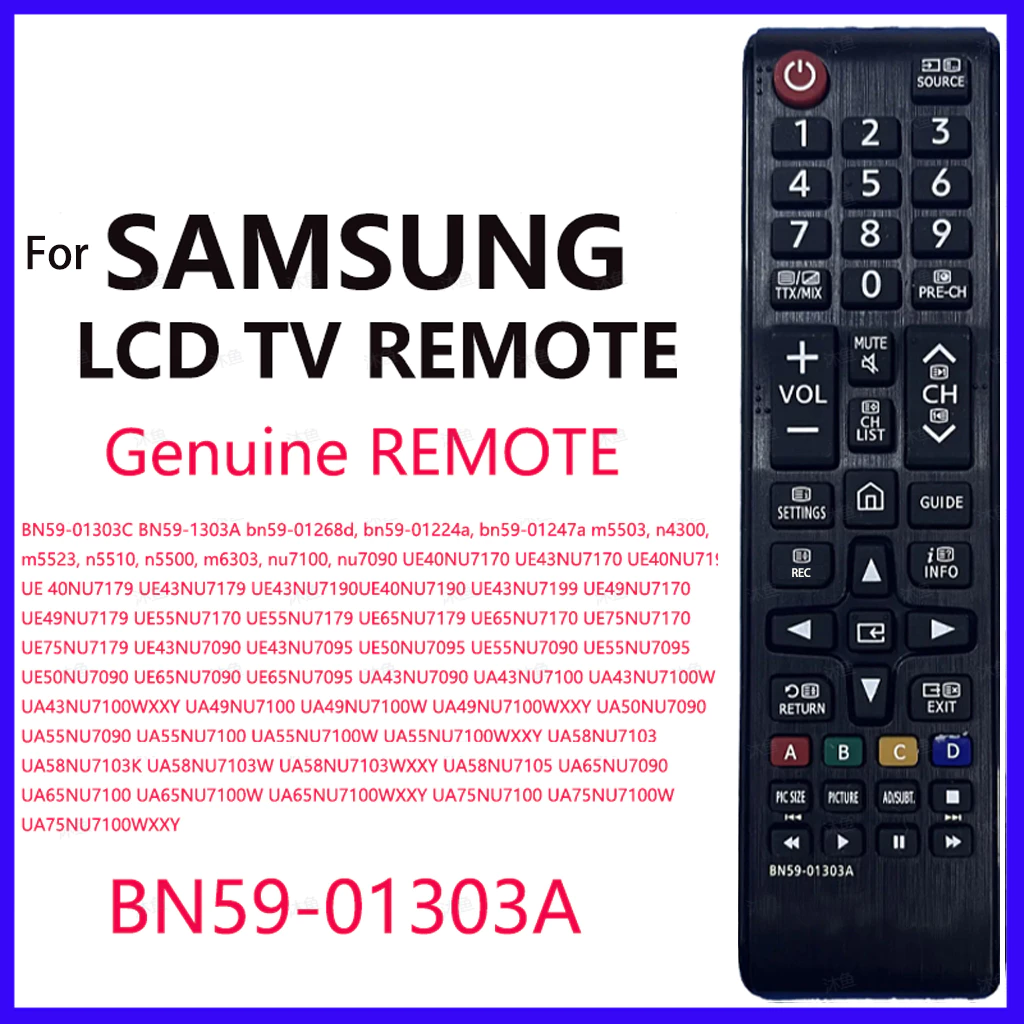 Điều khiển từ xa Samsung LED/LCD TV BN59-01303A (Mẫu 2019) - Giá cả phải chăng