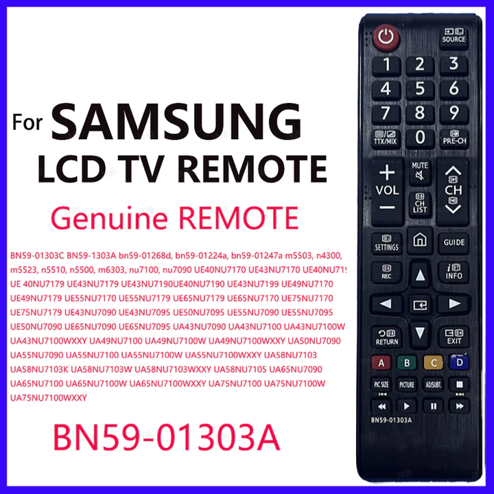 Điều khiển từ xa Samsung LED/LCD TV BN59-01303A (Mẫu 2019) - Giá cả phải chăng