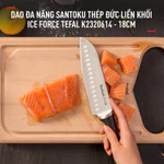 Bộ dao kéo thép Đức 7 món và kệ dao gỗ Tefal Ice Force K232S714, 9cm/11cm/18cm/20cm/20cm/20cm — ảnh 5