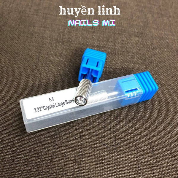 Đầu mài móng kim cương hình tròn, đầu mài móng hình chữ M