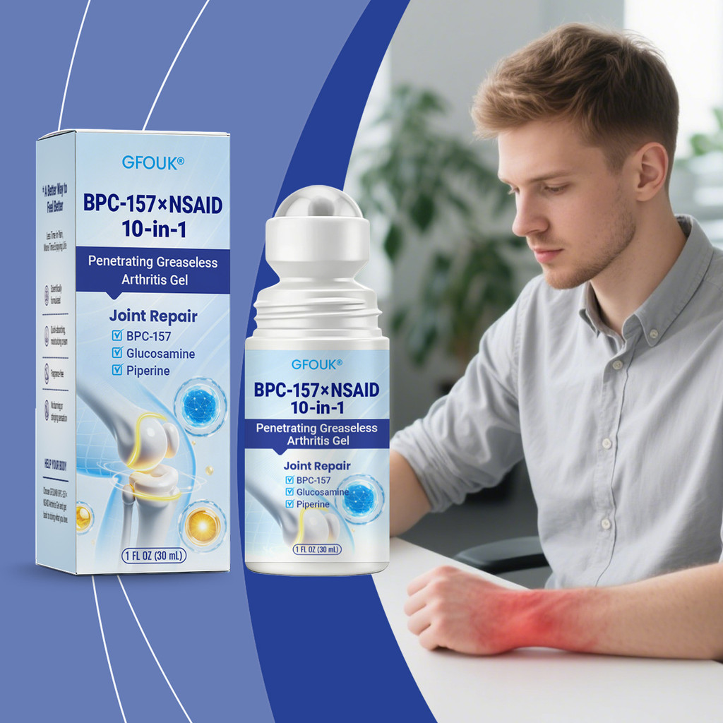 BPC-157 Glucosamine Roll-On 30ml – Hỗ trợ vận động, thoải mái & linh hoạt,  hấp thu nhanh, chăm sóc khớp