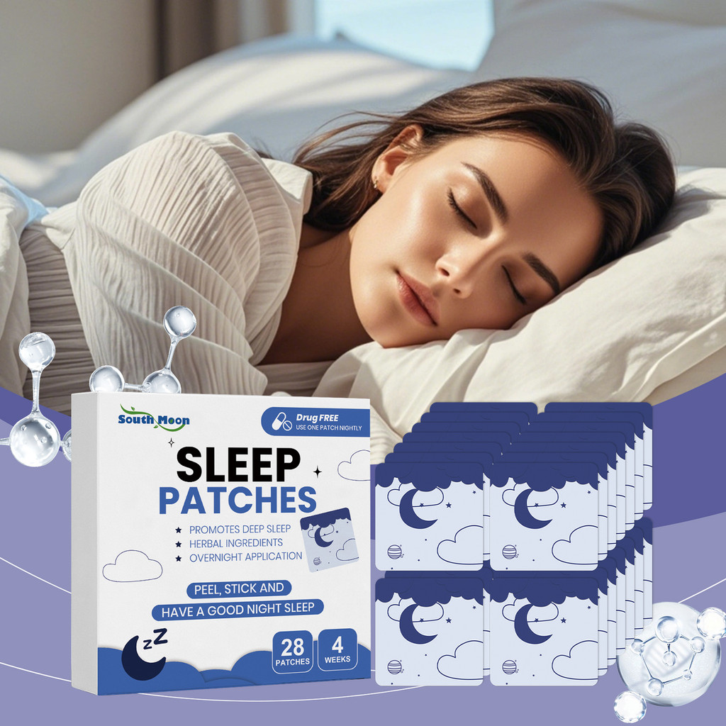 Miếng Dán Hỗ Trợ Giấc Ngủ 28 Miếng Dán Glycerin Hydroxyethyl Cellulose Cho Giấc Ngủ Yên Lặng Chăm Sóc Thoải Mái Ban Đêm | BigBuy360 - bigbuy360.vn