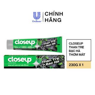 Kem Đánh Răng Closeup Trắng Răng Thơm Mát thành phần Thiên Nhiên 230G