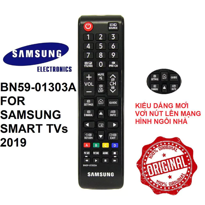Dành Cho Samsung BN59-01303A Điều Khiển Từ Xa Thay Thế Đa Năng Cho Tivi Thông Minh 4K LED HDTV Series, Quà Tặng Ngày Lễ Gia Đình