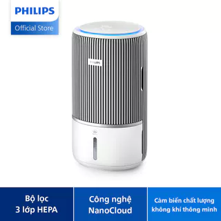 Máy lọc không khí và tạo ẩm thông minh 2 trong 1 Philips AC3420/10 |78m2 - Hàng Chính Hãng