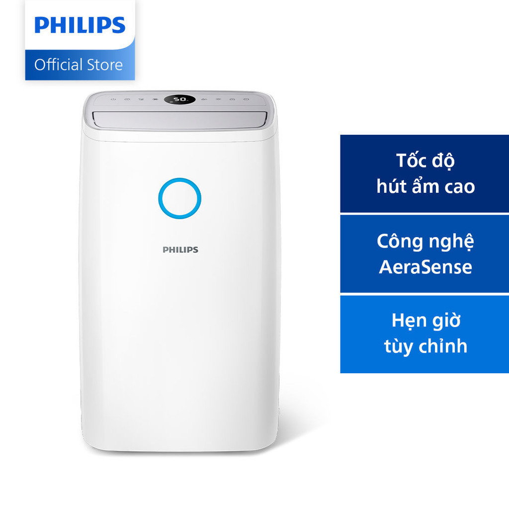 Máy Hút ẨM Không Khí Philips DE3306/11 |lên đến 34,3 lít/ngày - Hàng Chính Hãng