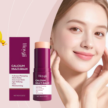 Hoygi Calcium Multi Balm Kết cấu nhẹ Dưỡng ẩm Mượt mà Chăm sóc da hàng ngày Thiết kế tiện lợi Dễ dàng sử dụng Cho làn da mềm mại và tươi mới Dưỡng ẩm dạng thỏi