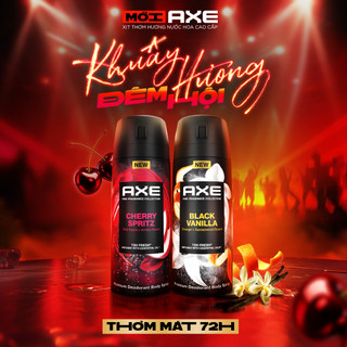 Xịt thơm nước hoa cao cấp AXE 135ml, Fine Fragrance mist lưu hương tinh tế và khử mùi lên tới 72h