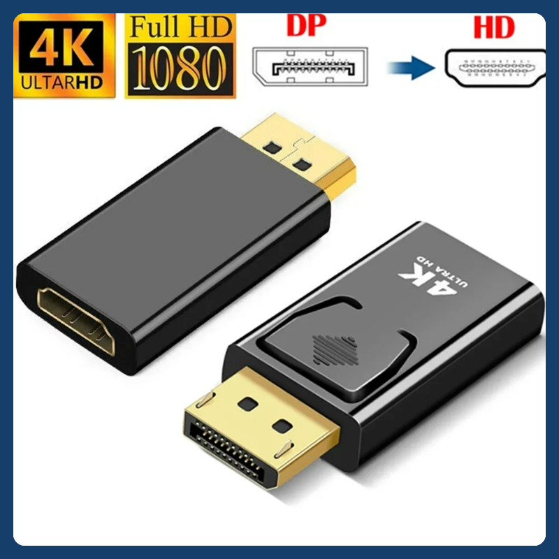 Bộ chuyển đổi 4K DP sang HDMI Bộ chuyển đổi DisplayPort tương thích với ...