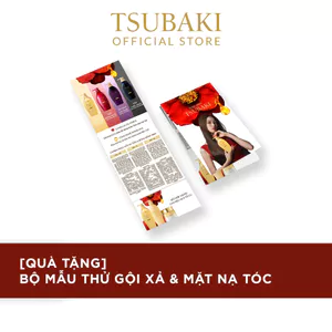 Bộ 3 mẫu thử gội xả mặt nạ tóc Tsubaki