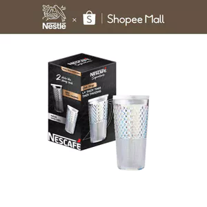 Ly thủy tinh thời thượng 600ml NESCAFE