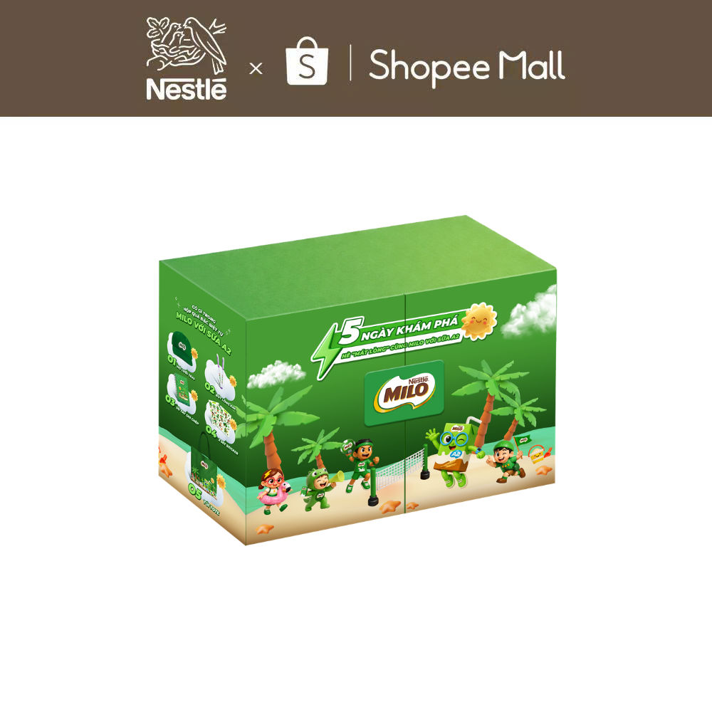 [GRO - Quà tặng không bán] Hộp quà 5 ngày khám phá MILO