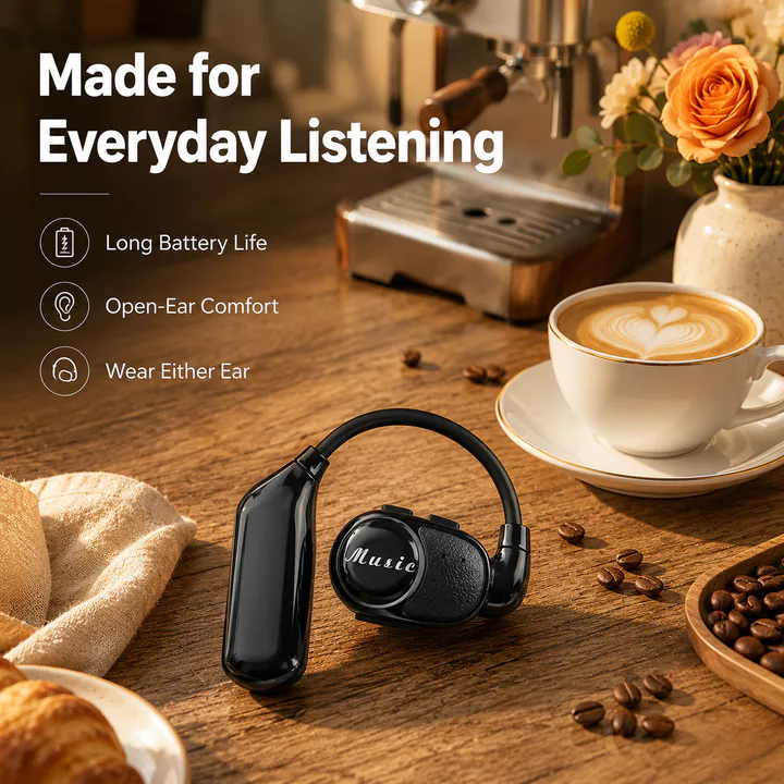 Tai nghe V3 Tai nghe Bass nặng Tai nghe không dây Bluetooth Chơi game Tai nghe khử tiếng ồn một tai Tai nghe Tai nghe có tuổi thọ pin dài tốt Tai nghe du lịch